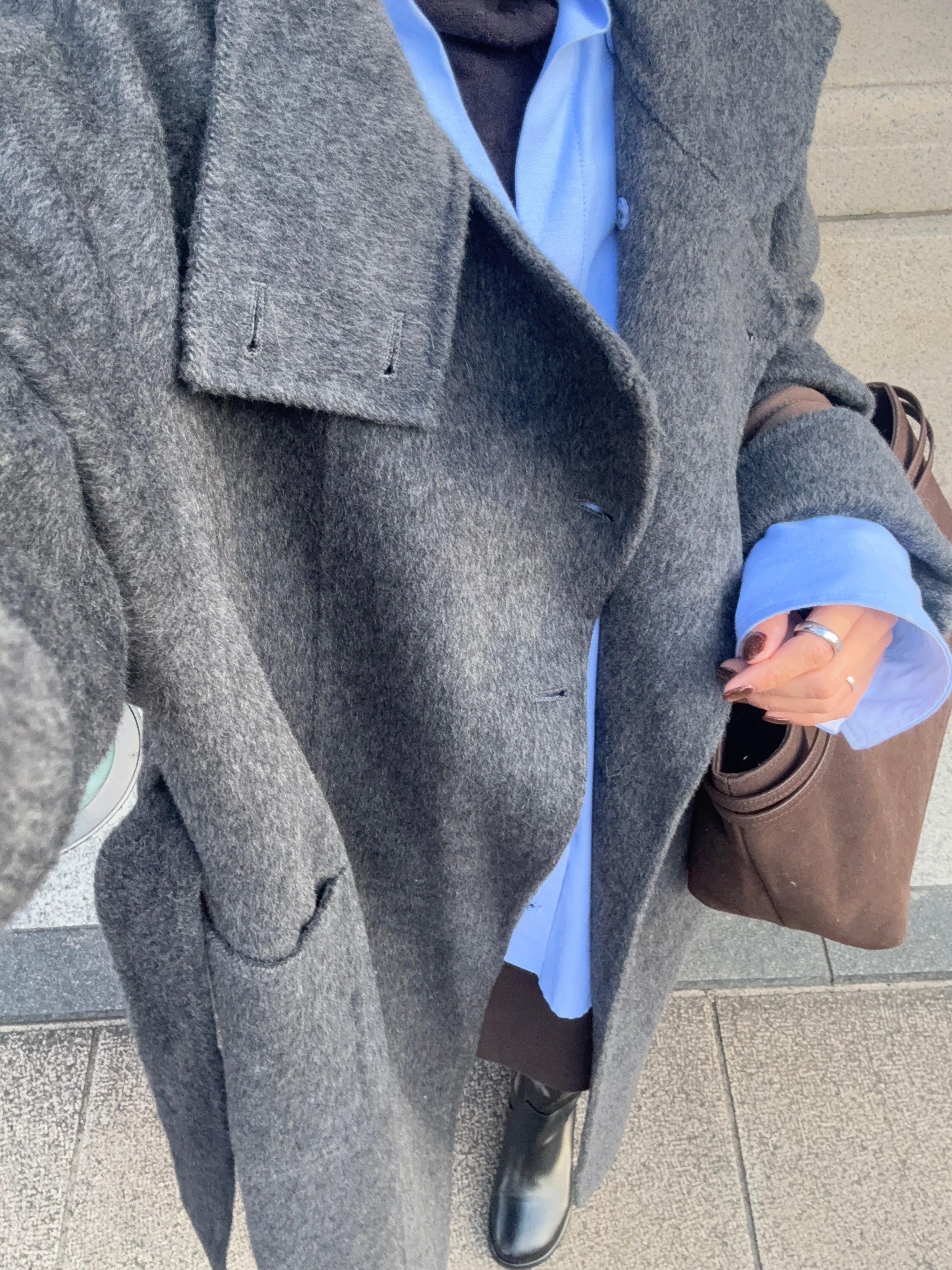 【1月下旬発送】Mel wool long coat