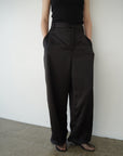 【SET】Race satin pants