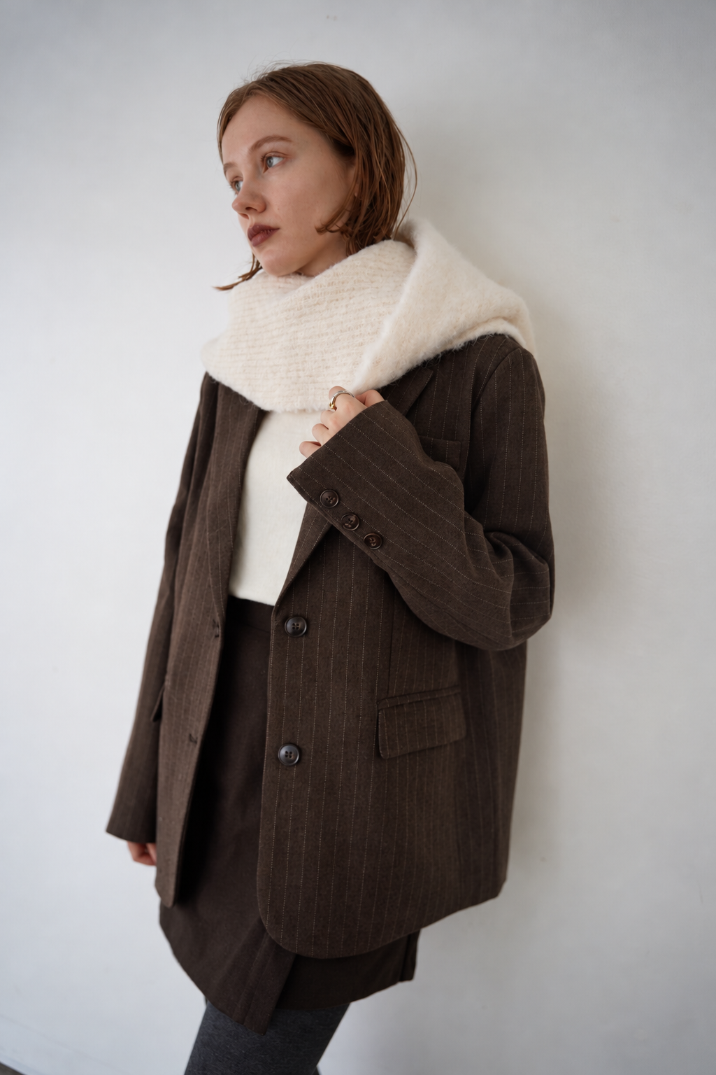 Pin stripe wool JK