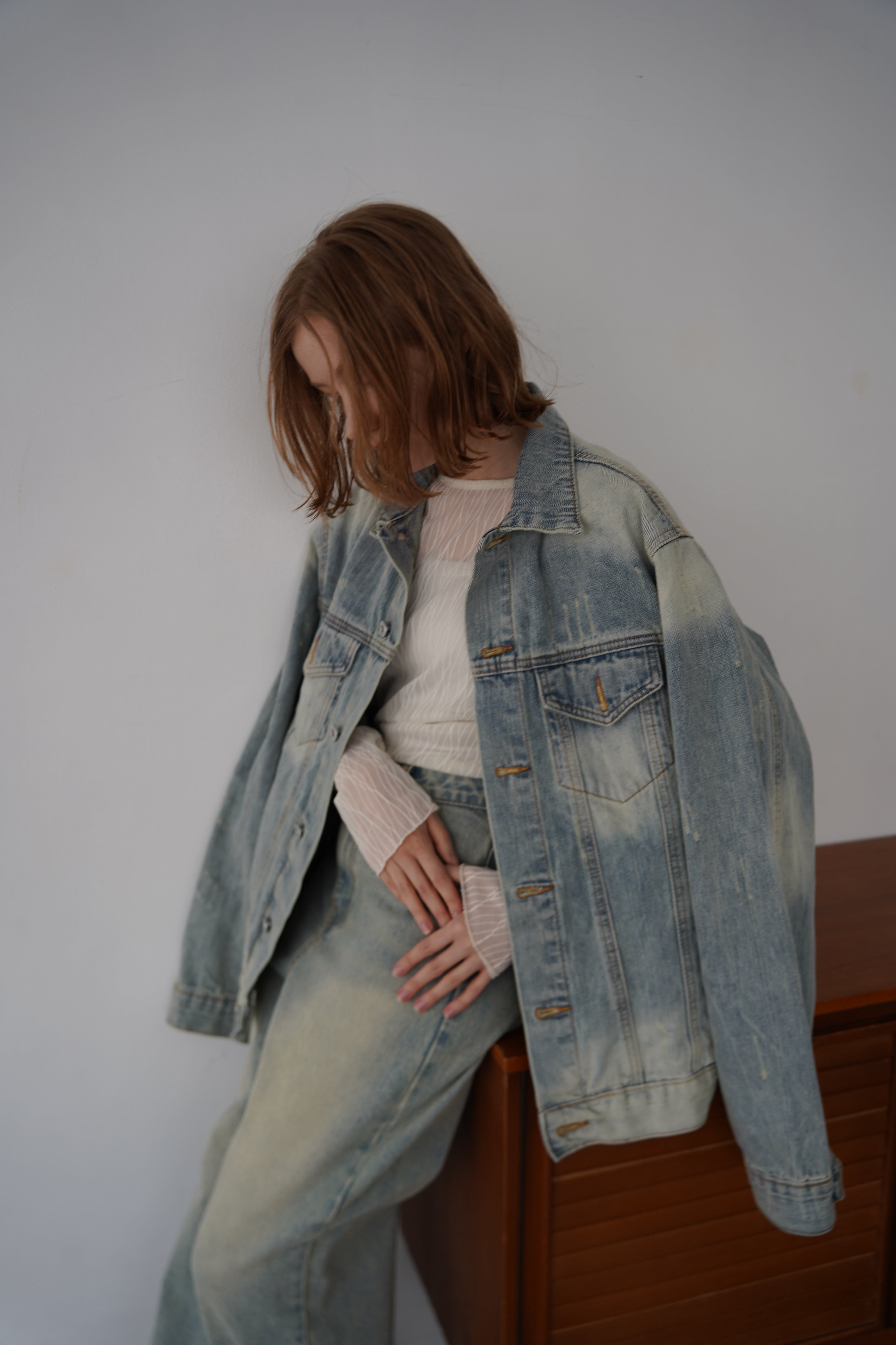 【4月上旬-発送】Vintage denim JK