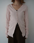 【再入荷】Vneck button lib cardigan