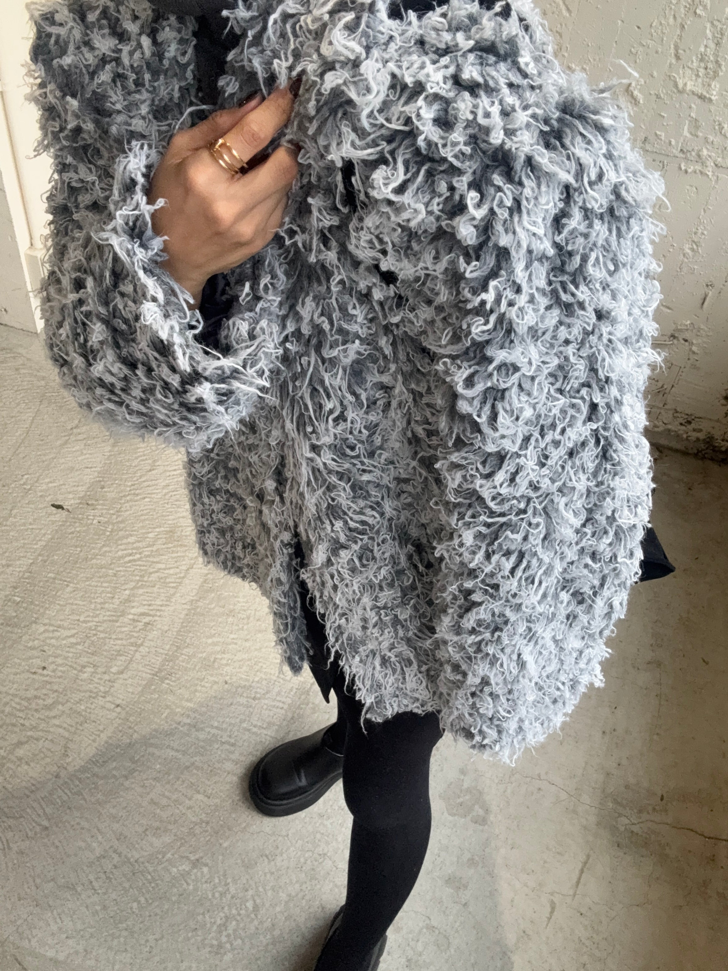 Volume mix poodle coat