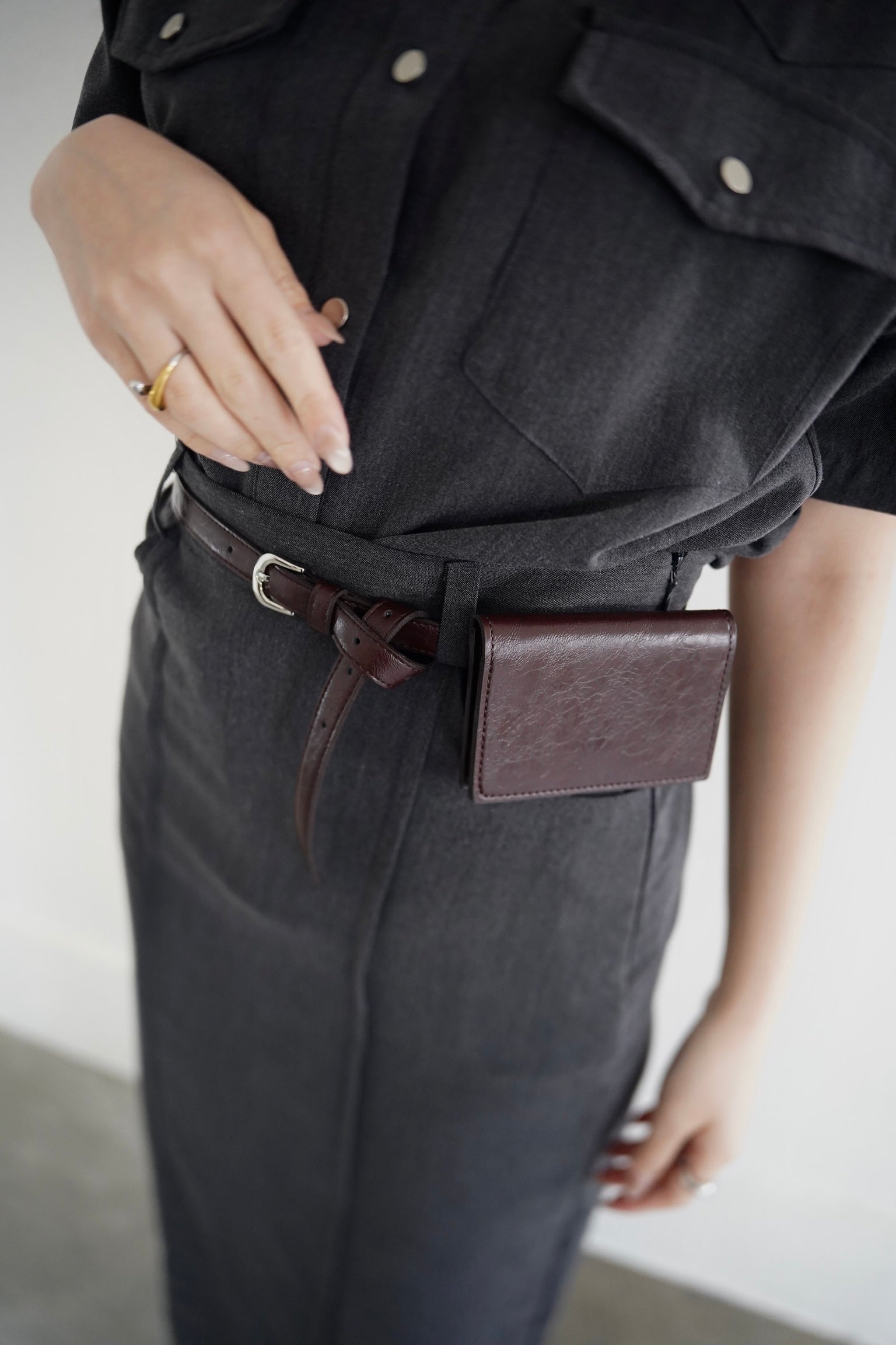 Belt mini pochette