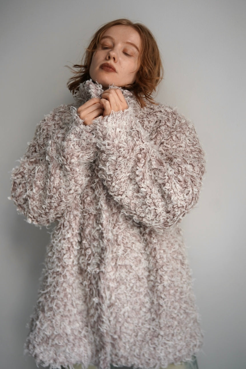 Volume mix poodle coat