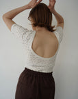 【6/5-発売】Heart dot back open T