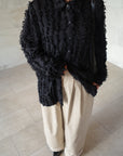 Shaggy fringe shirt