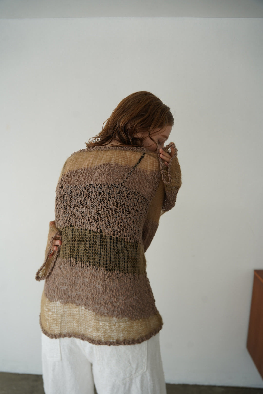 Slab 3D knit top