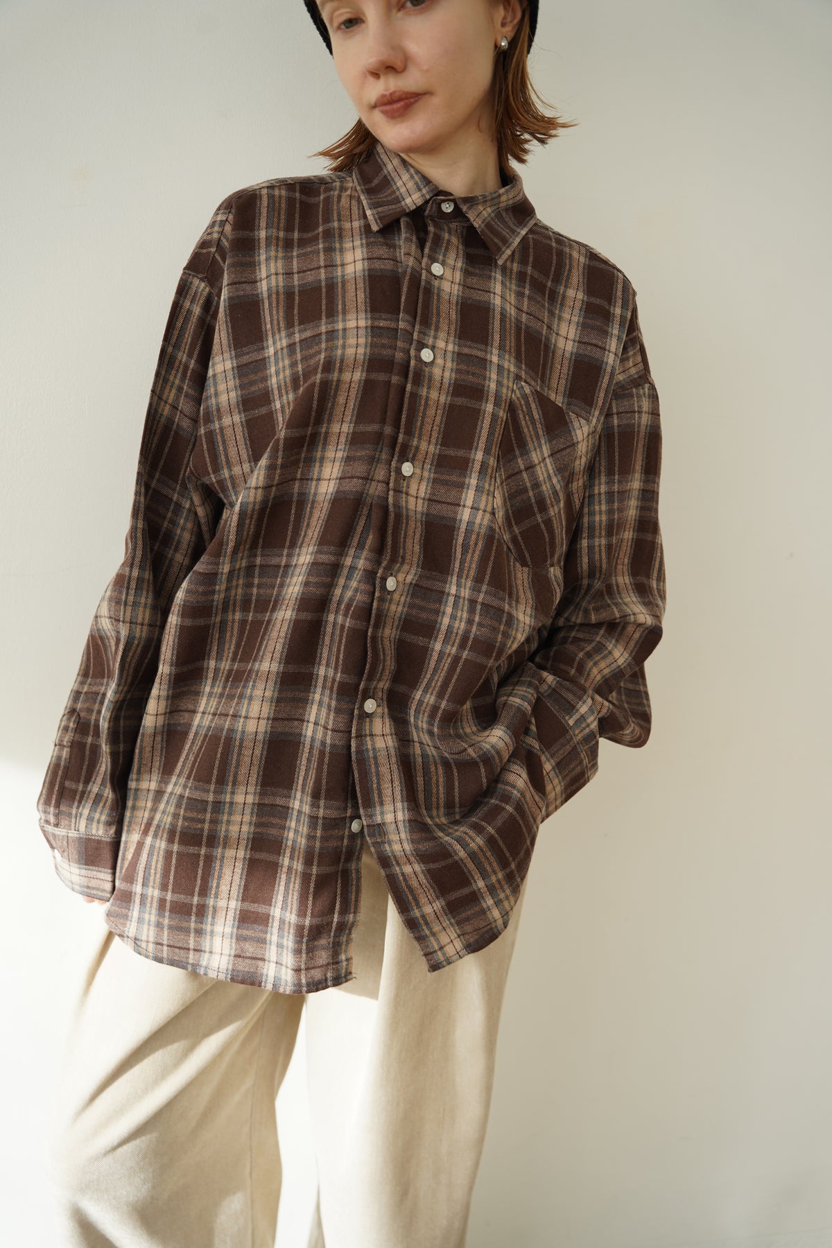 Vintage check over shirt