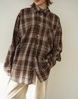 Vintage check over shirt