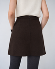 Pocket rap mini skirt