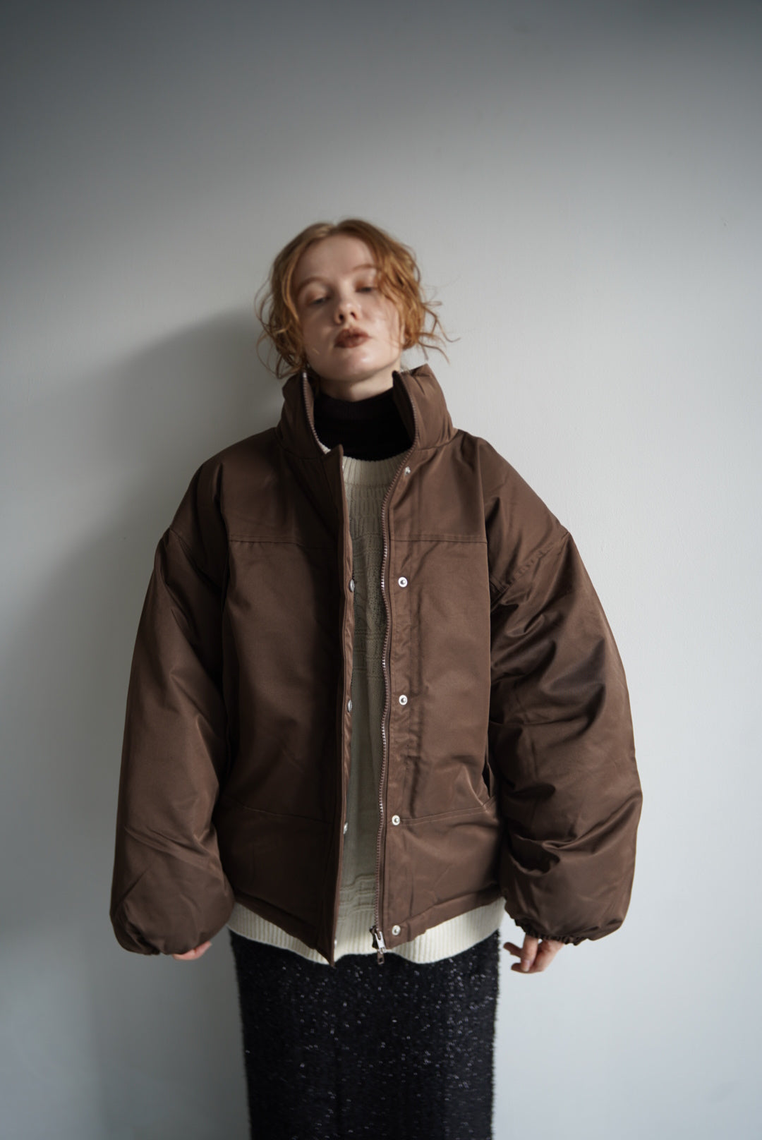 Fiber down over  jacket