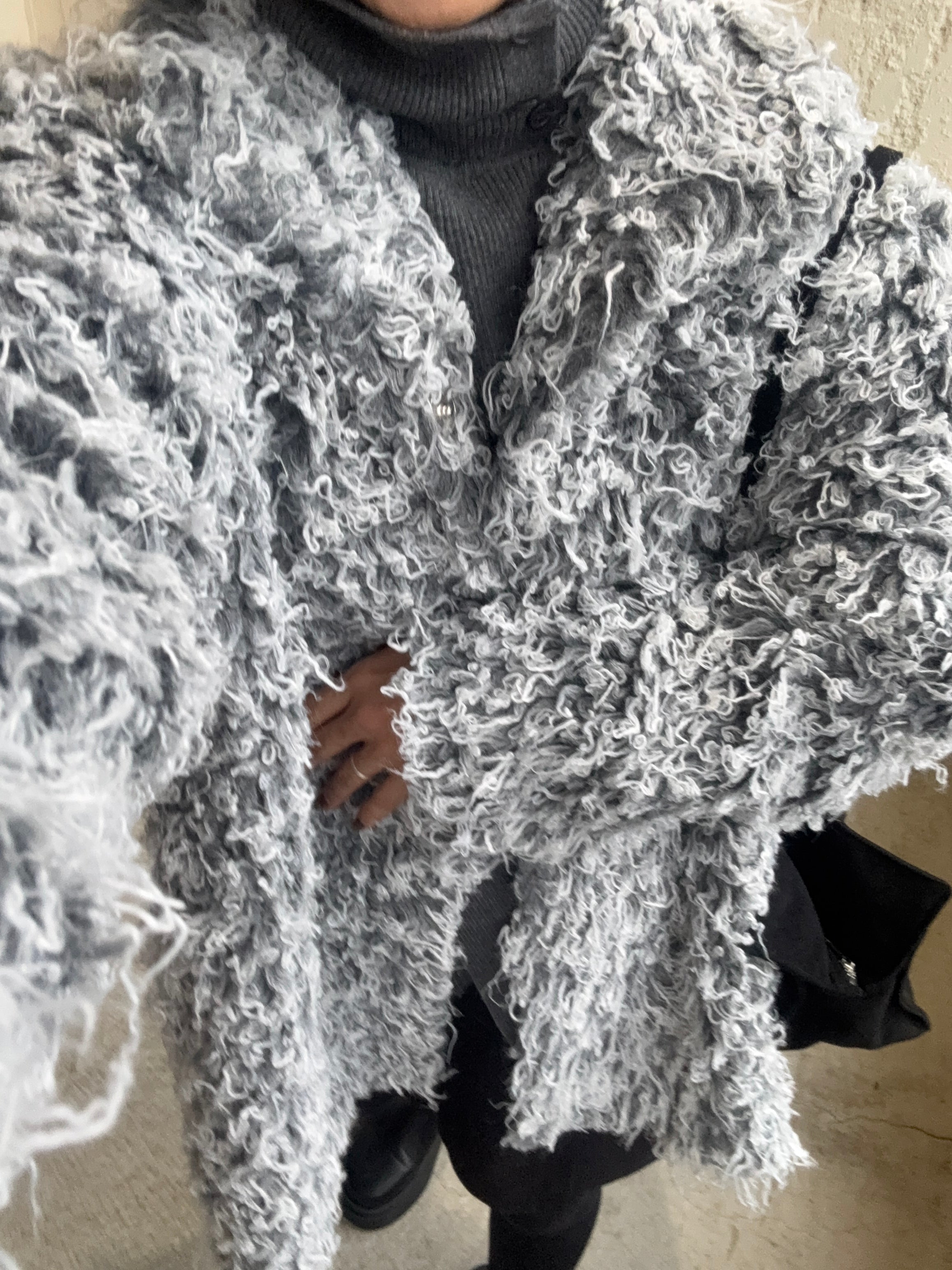 Volume mix poodle coat