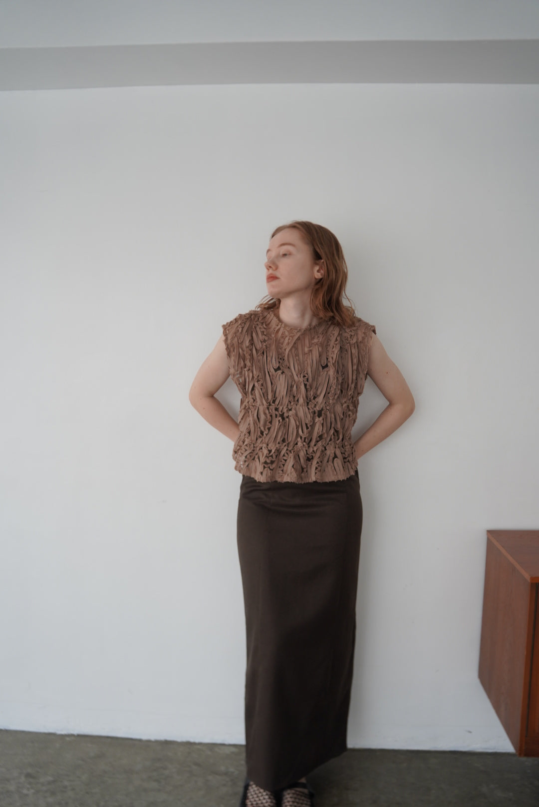 Embroidery code tops