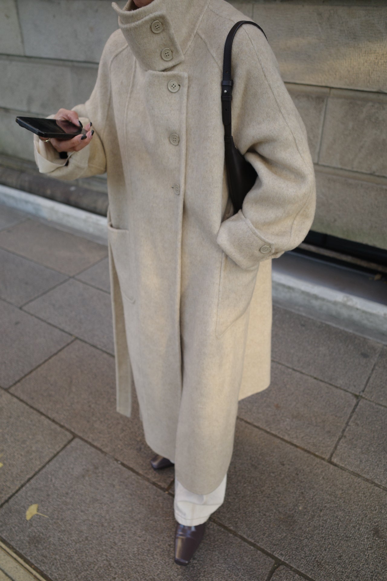 【1月下旬発送】Mel wool long coat