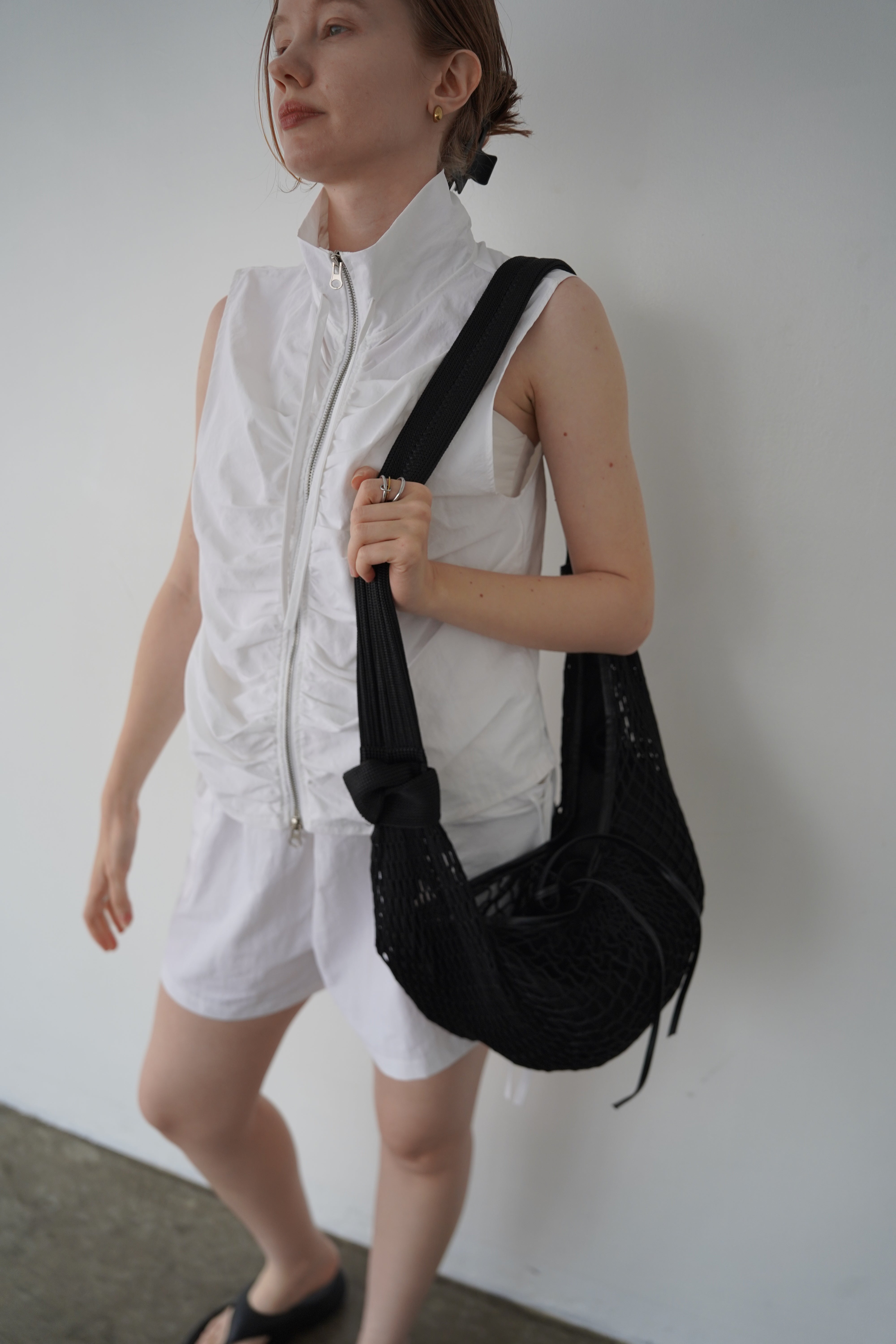 Crochet shoulder bag