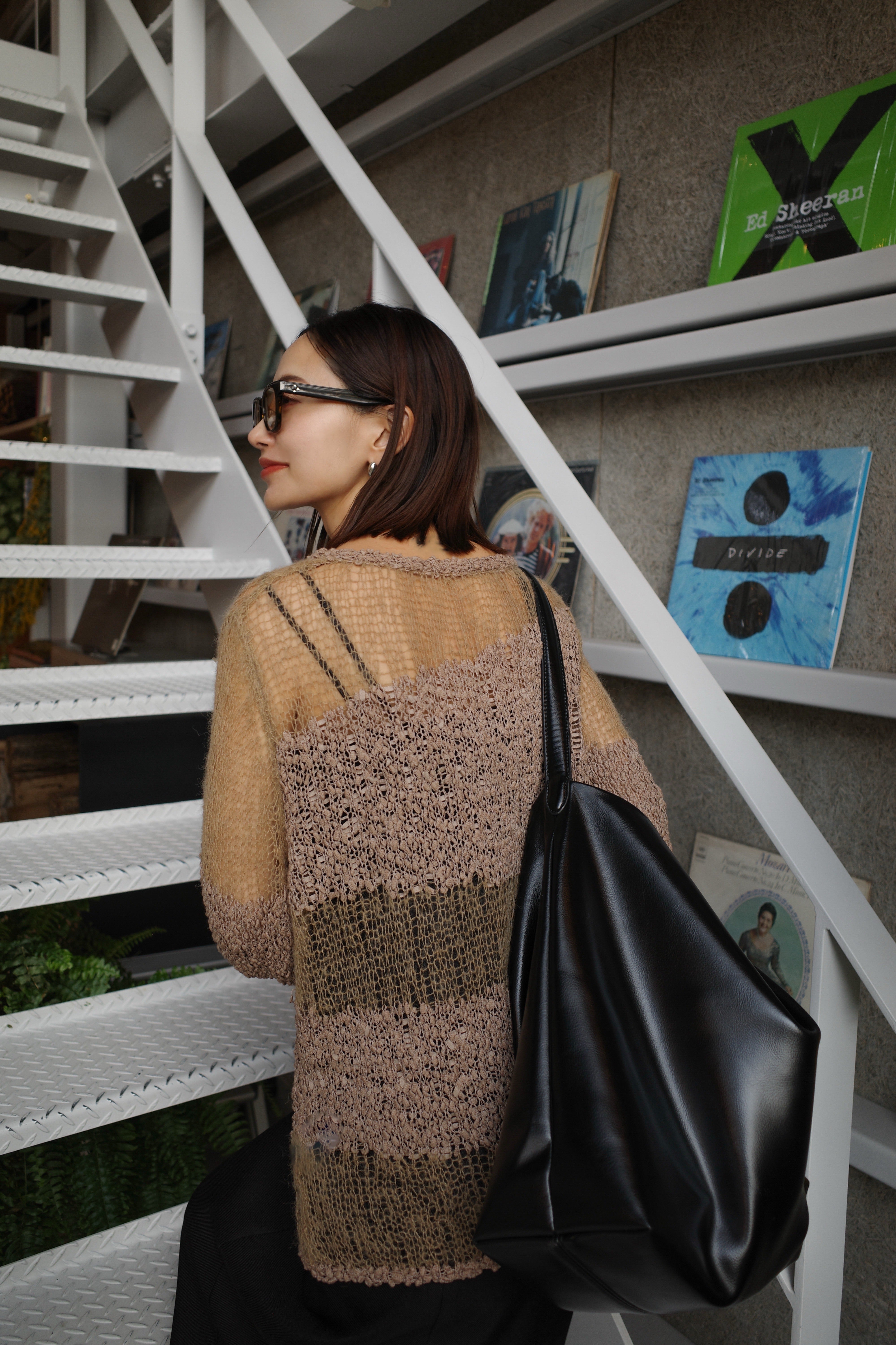 Slab 3D knit top