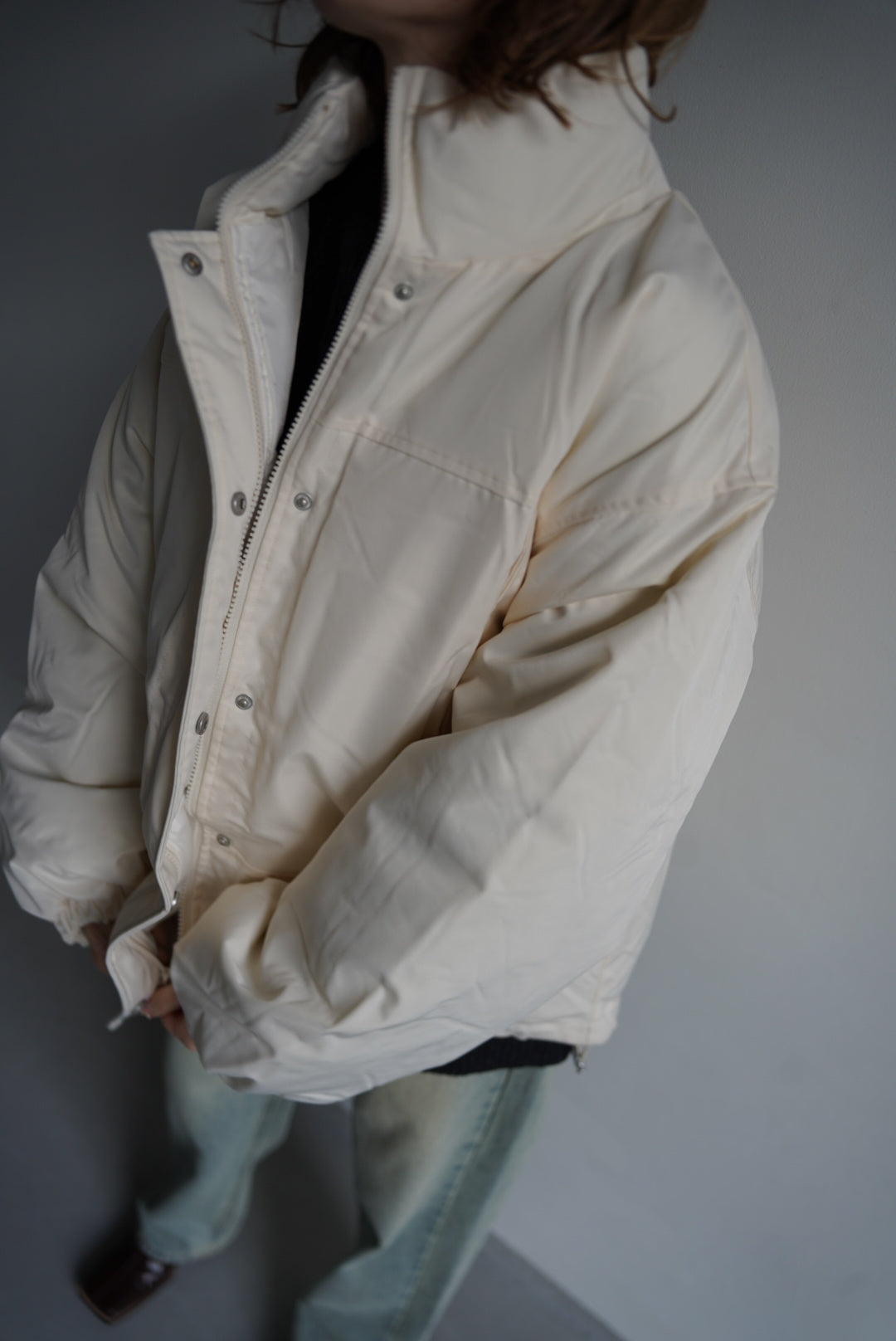 Fiber down over  jacket