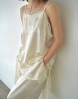 【SET】AJ Asymmetry race camisole