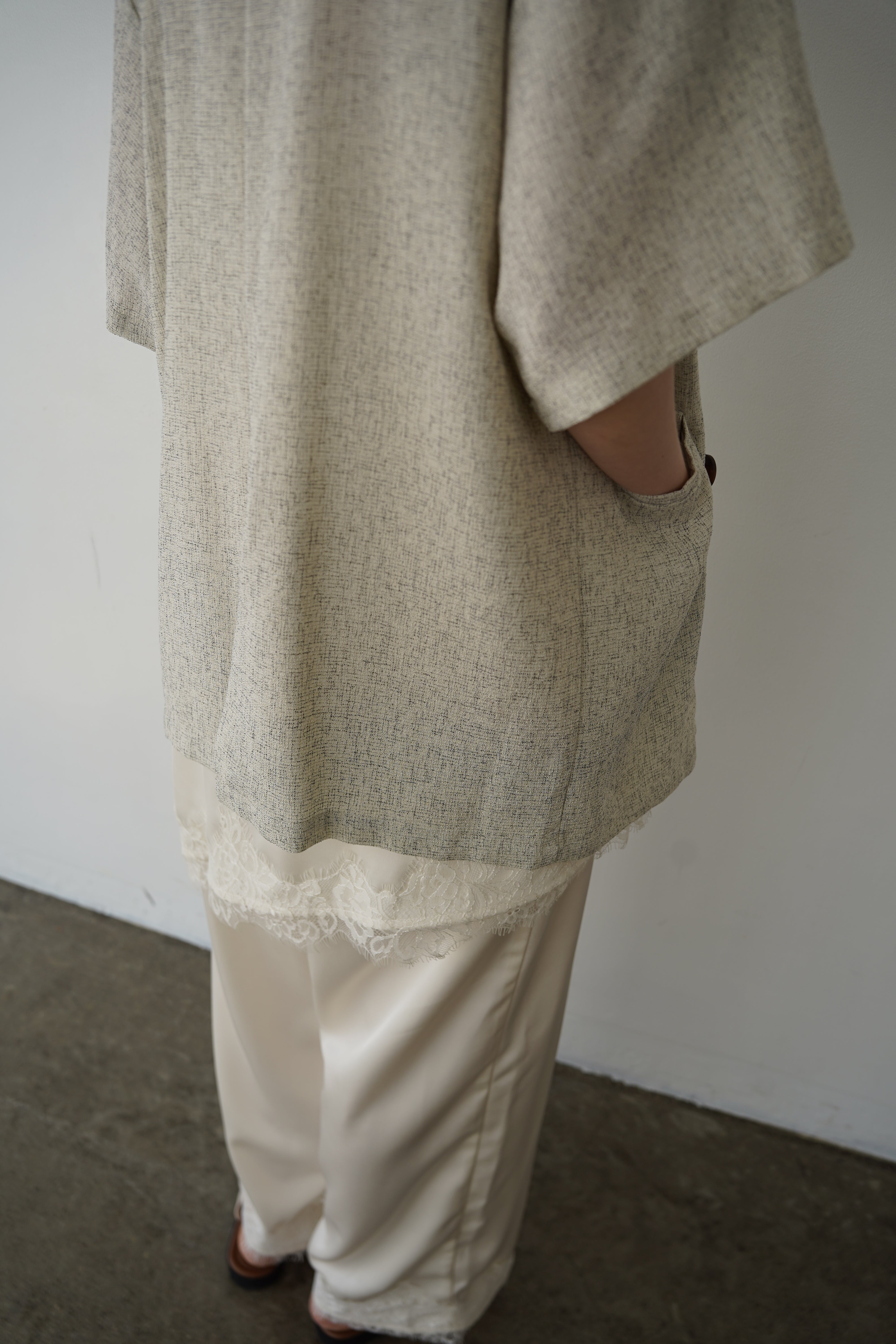 Summer tweed half sleeve JK