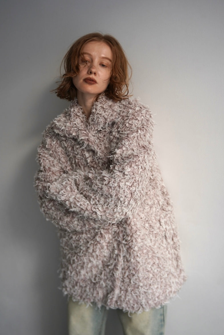 Volume mix poodle coat