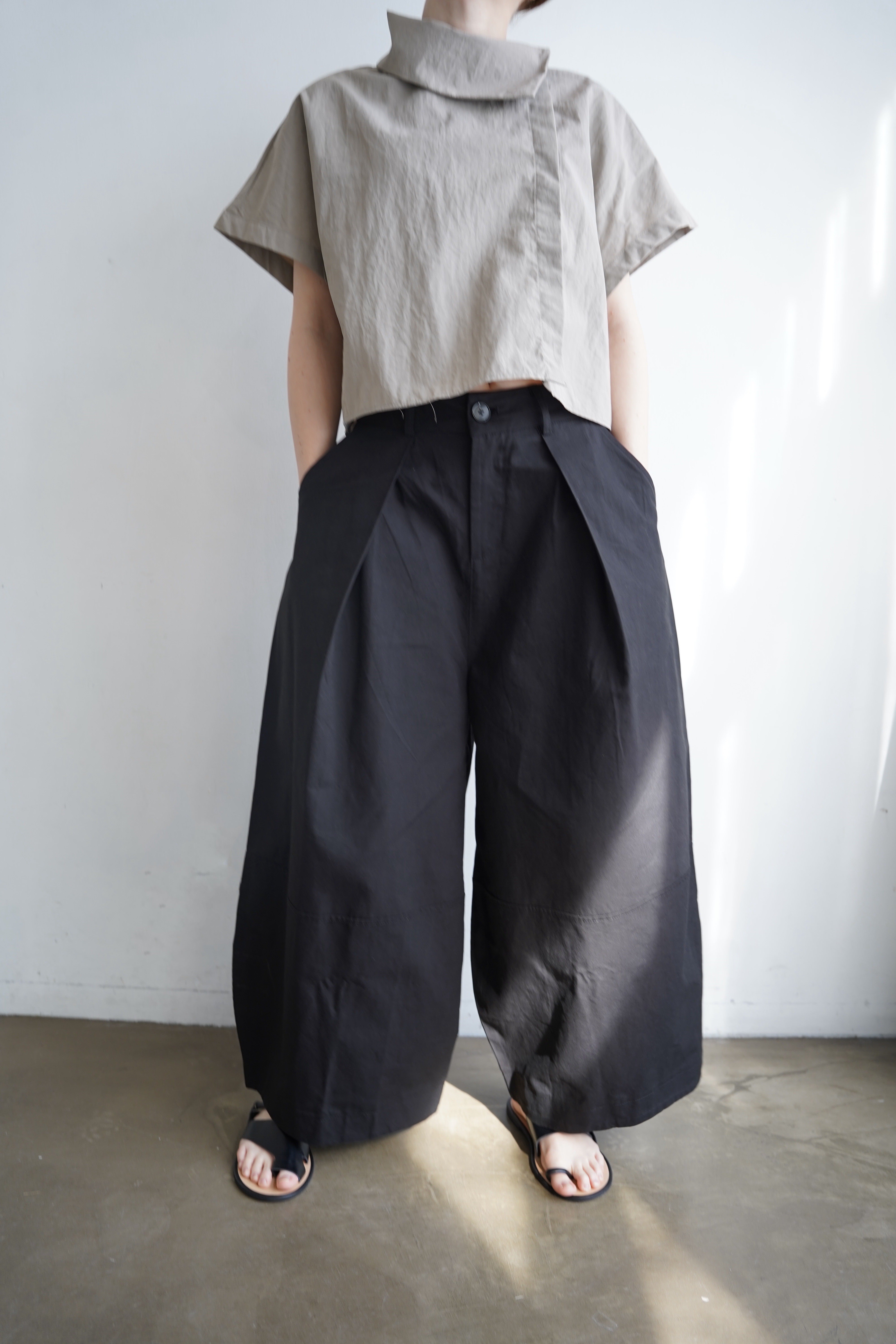 Volume balloon pants