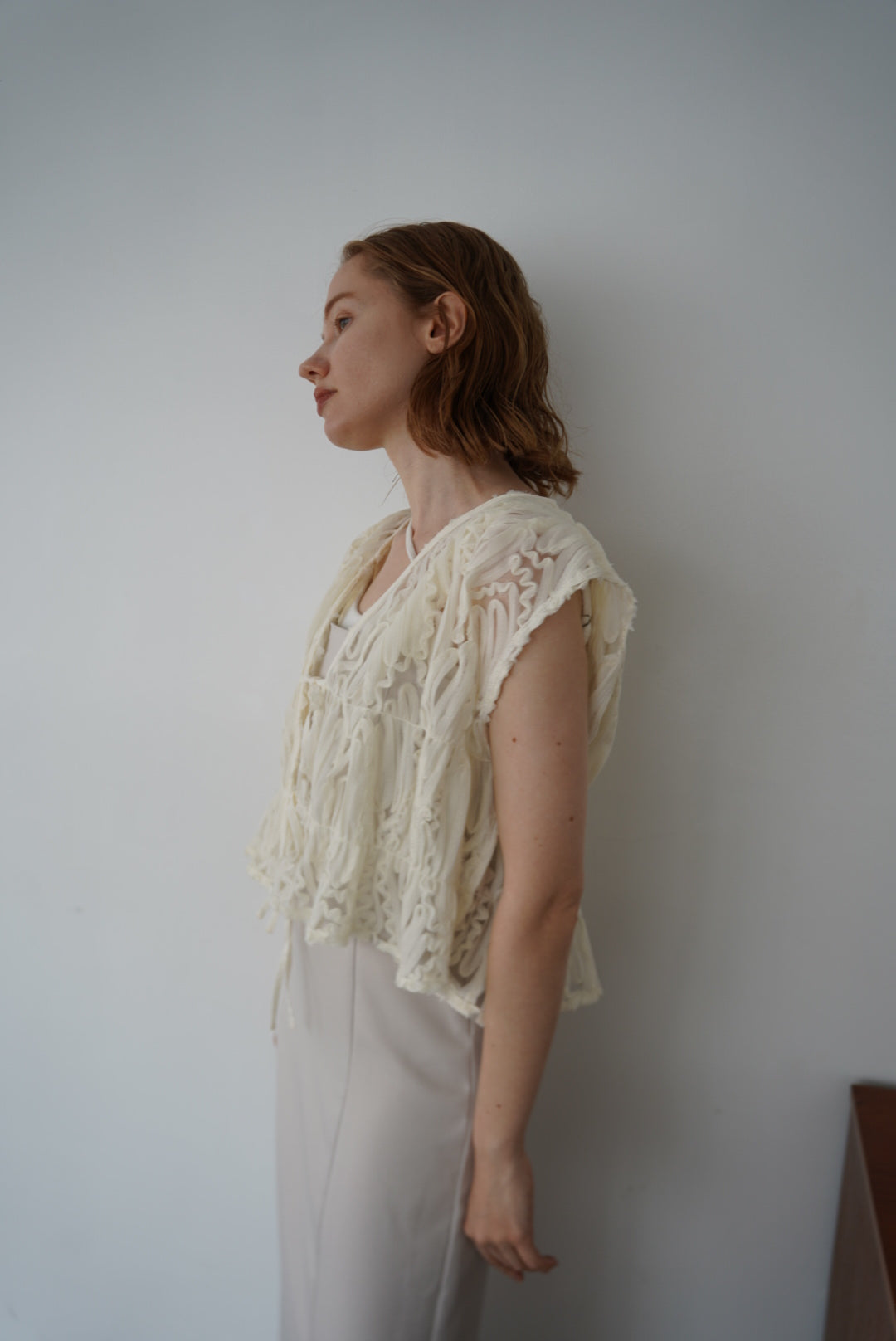 Embroidery code tops