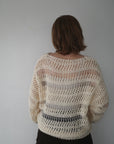 Design pattern sheer knit