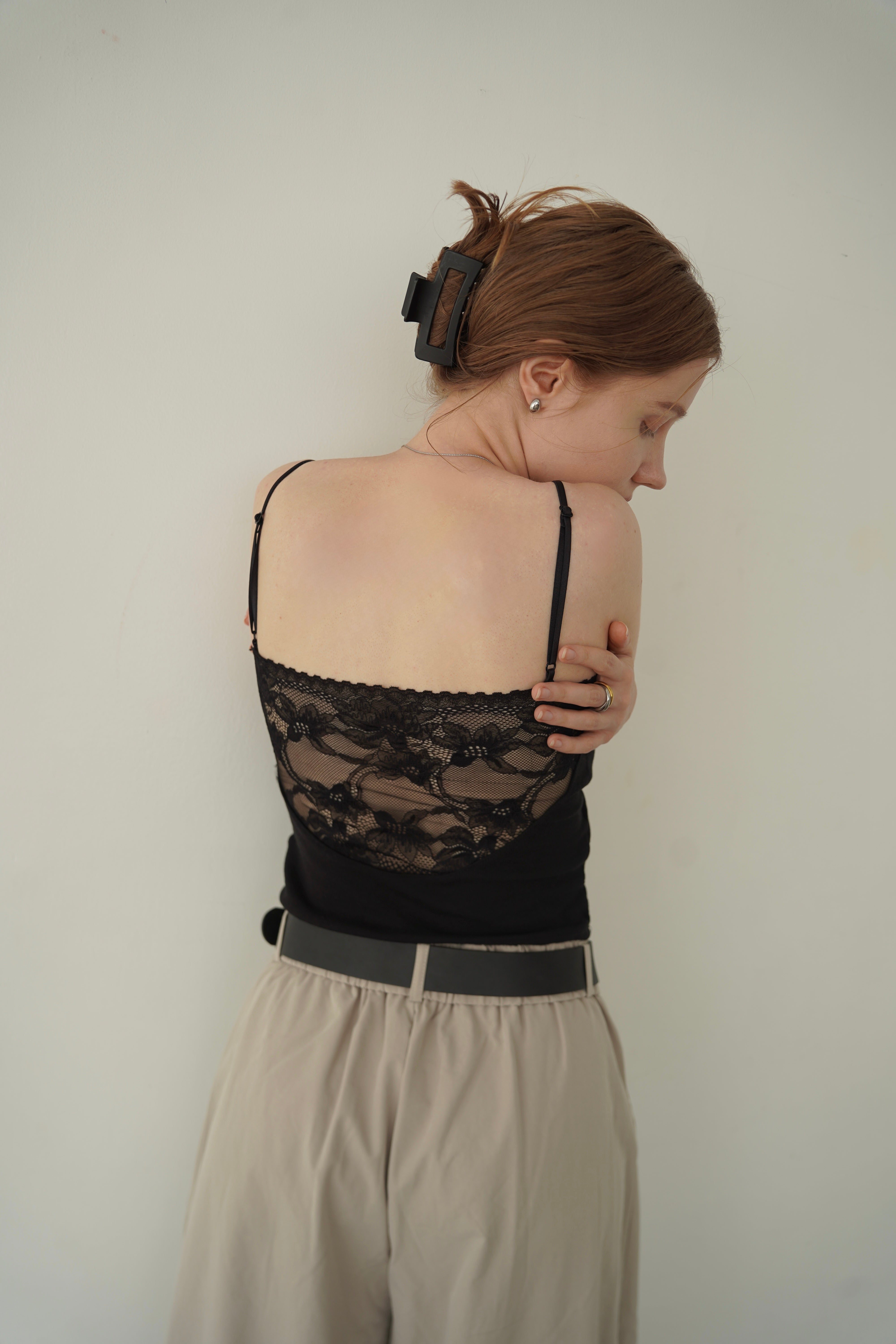 Back race cupin camisole