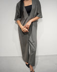 V neck jump suit