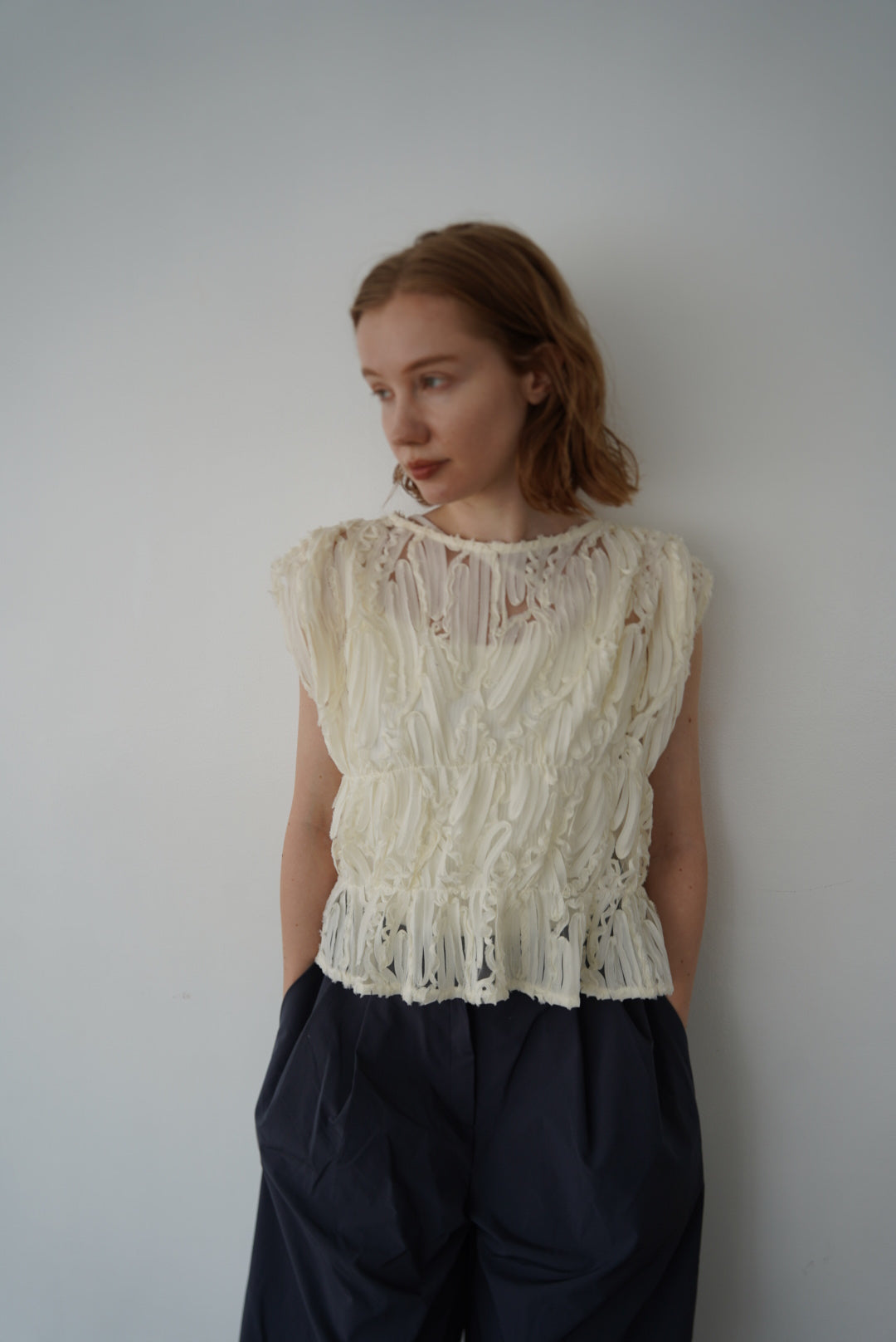Embroidery code tops