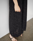 Jacquard camisole one-piece