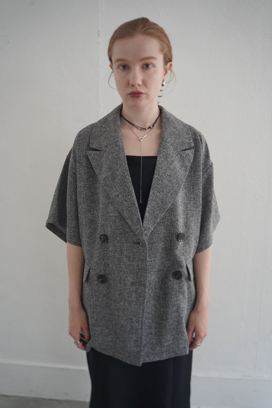 Summer tweed half sleeve JK