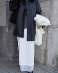 Alpaca layered skirt