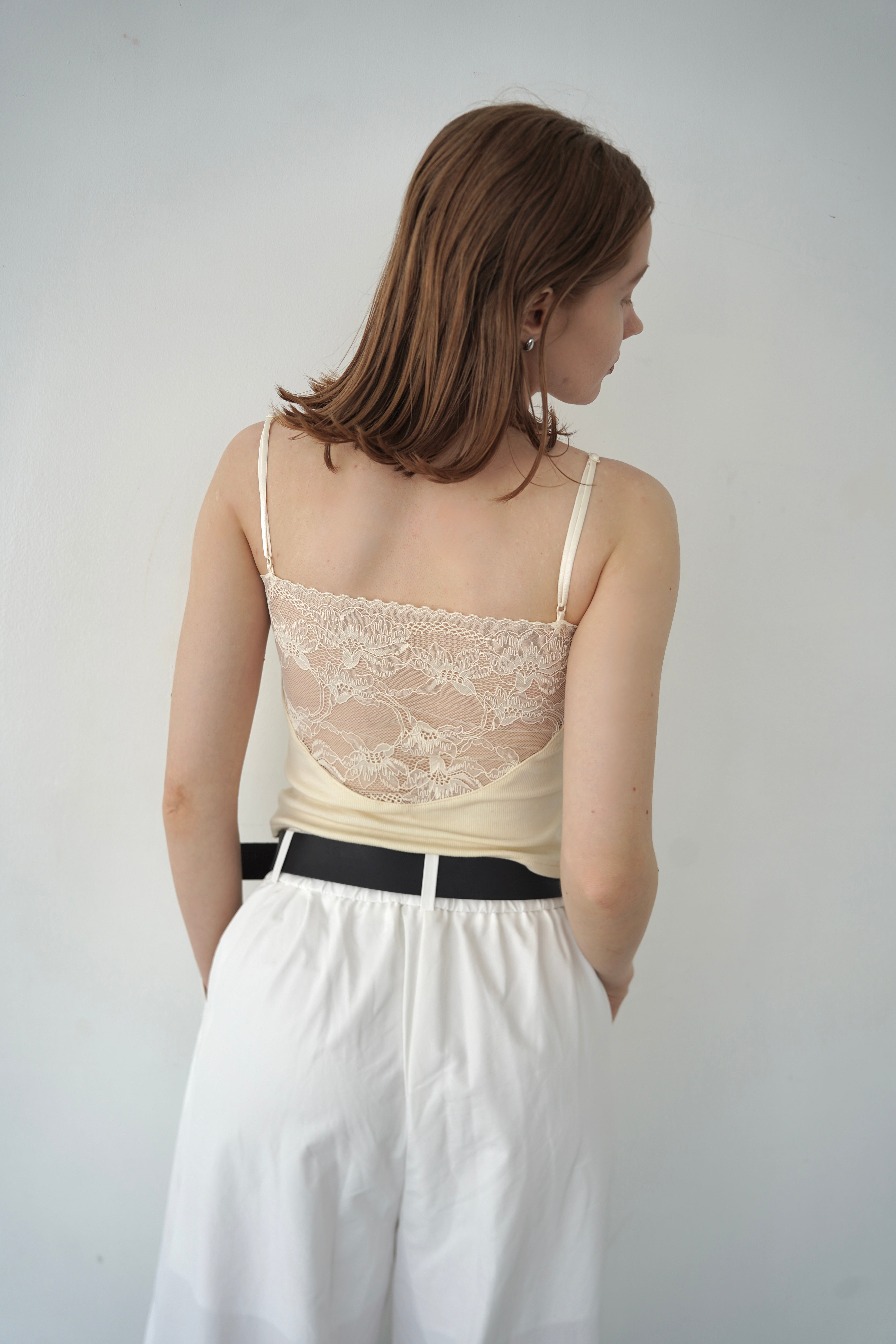Back race cupin camisole