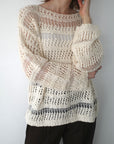 Design pattern sheer knit