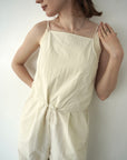 Strap drawstring all-in-one