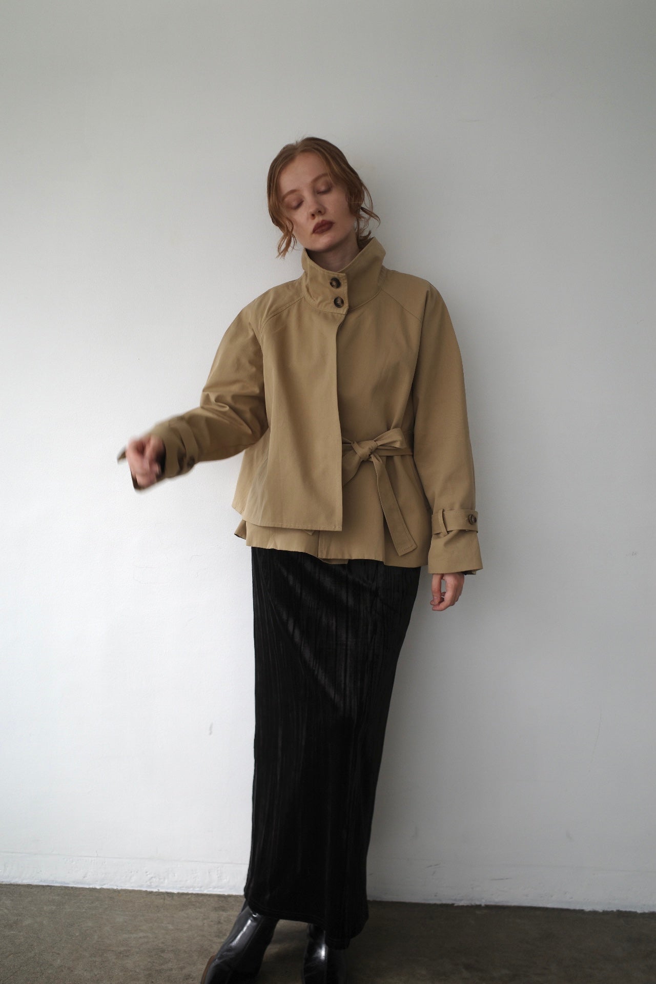 Half cape short trench – WELINOA