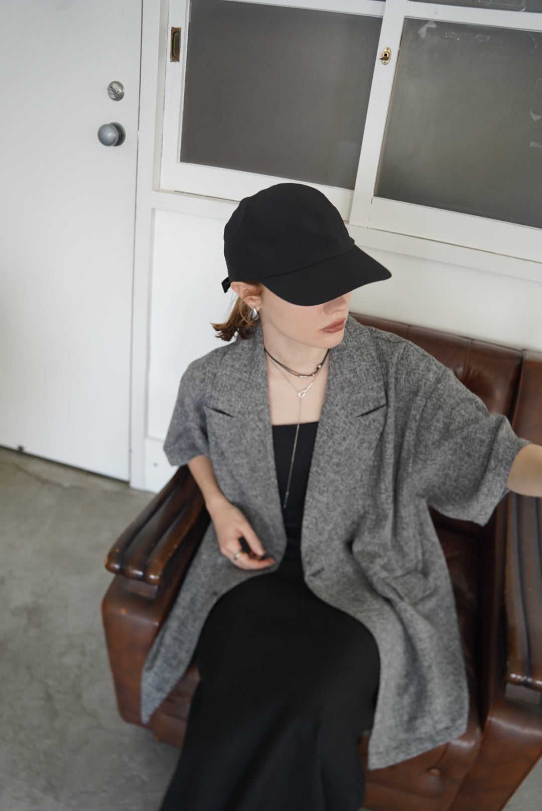 Summer tweed half sleeve JK