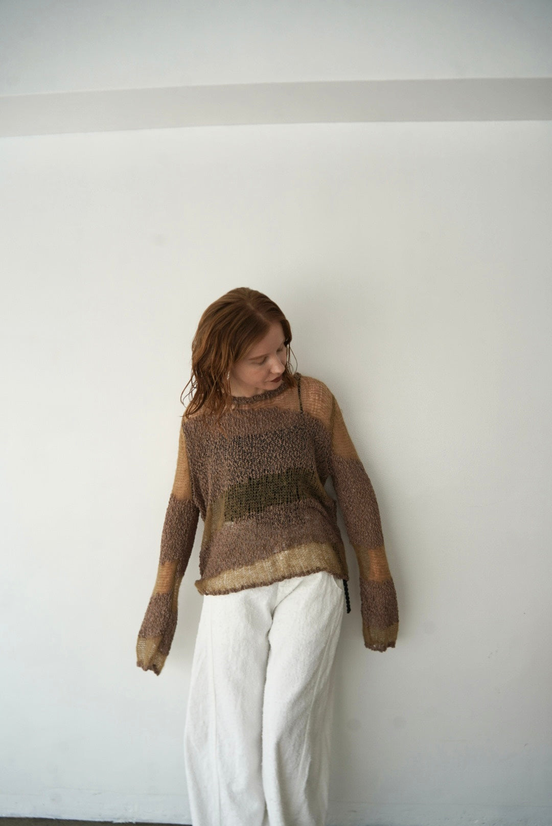 Slab 3D knit top