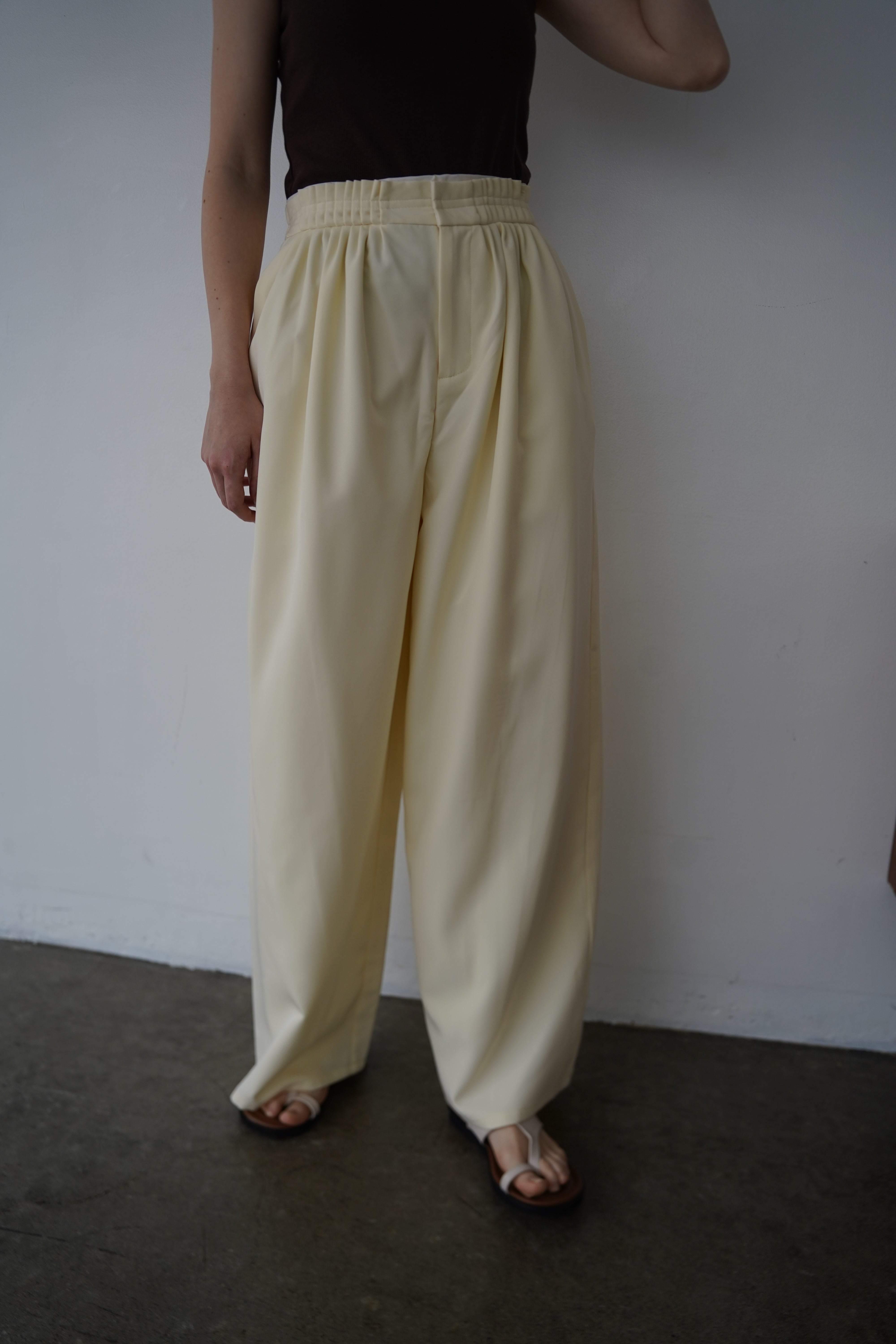 Georgette layered pants