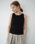 2WAY button tank top