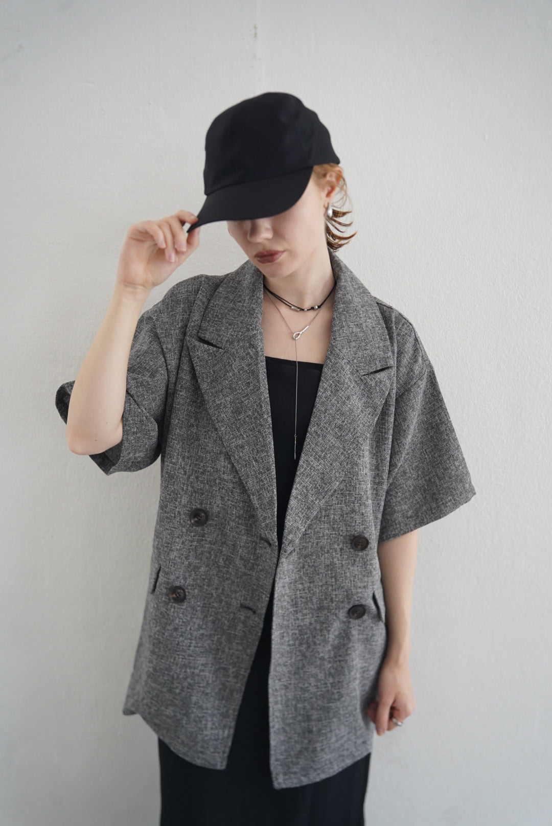 Summer tweed half sleeve JK