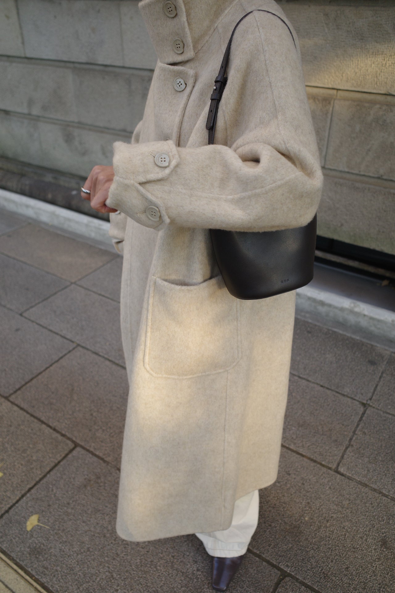 【1月下旬発送】Mel wool long coat