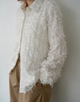 Shaggy fringe shirt