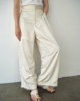 【SET】Race satin pants
