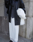 Alpaca layered skirt