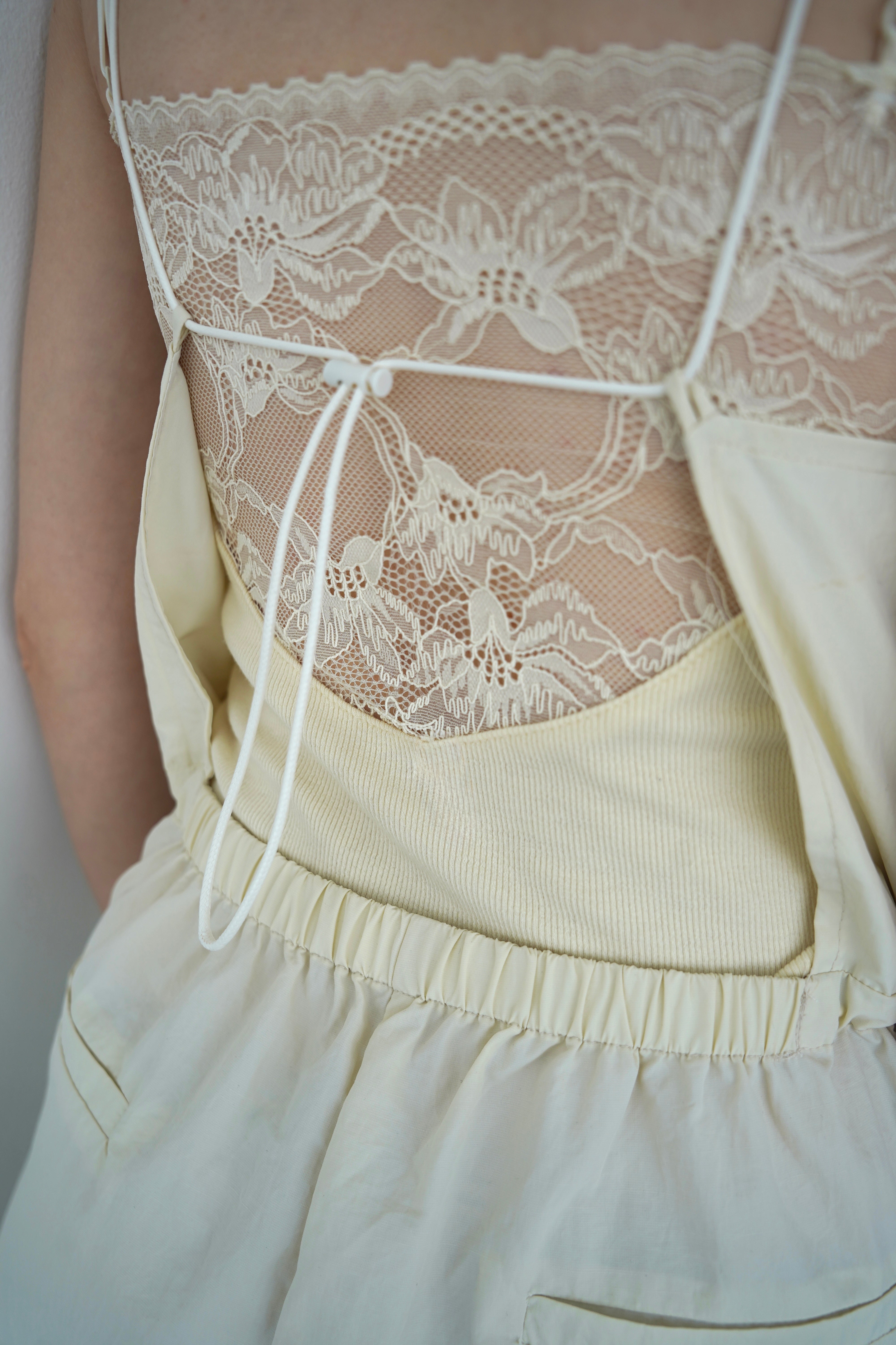 Back race cupin camisole