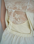Back race cupin camisole