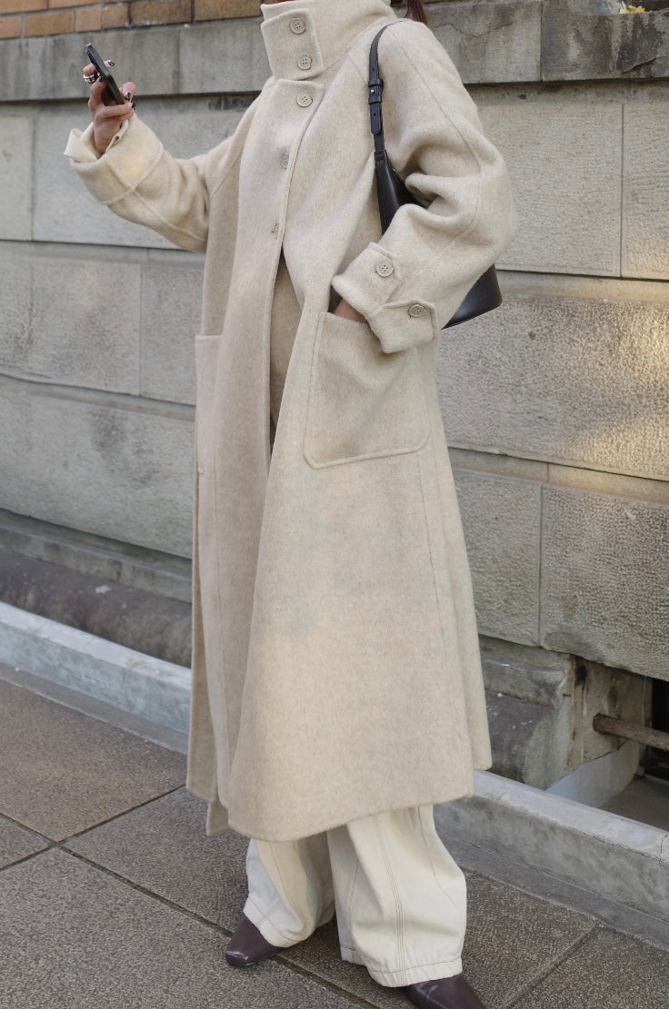【1月下旬発送】Mel wool long coat