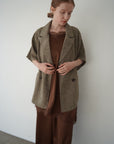 Summer tweed half sleeve JK